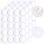 JANYUN 140 Pcs Clear Sticky Dots, 35 mm Round Putty Tape by JANYUN