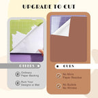 Tintnut Skin Tone Permanent Vinyl 8 Sheets 12''x10'' Russett Adhesive Viny | - Image 4