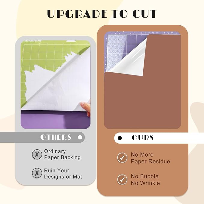 Tintnut Skin Tone Permanent Vinyl 8 Sheets 12''x10'' Russett Adhesive Viny | - Image 4
