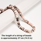 ICAI Beads Natural 5x8mm Rondelle Beads, Abacus Disk Stone Spacer Beads – Loose - Image 5