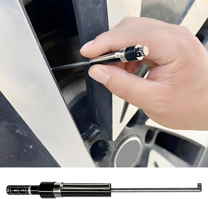 Car Brake Pad Thickness Measure Tool, Brake Shoe Gauge Measuring Tool - Image 5