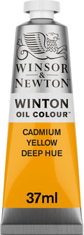 Winsor & Newton Winton Oil Color, 37ml Tube, Cadmium Yellow Deep Hue by WinsorNewton