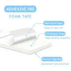 Double Sided Foam Tape Squares 0.75 X 0.5 Pre Cut Foam Adhesive Squares Roll - Image 4