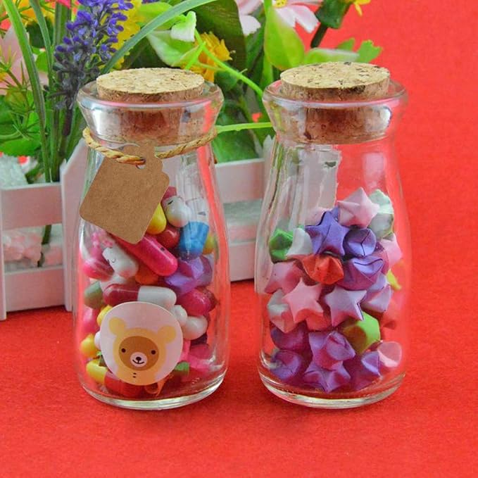 30Pcs Small Glass Jars with Cork Lids, 3.4oz Mini Potion Bottles | 100ml Small - Image 7