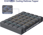 ELEMUSE RV Short Queen Grey Mattress Topper - Image 4