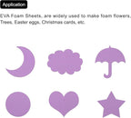 MECCANIXITY EVA Foam Sheets Light Purple 19.7 Inch x 17.7 Inch 0.8mm Thick - Image 6
