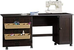 Sauder Miscellaneous Storage Easy Rolling Sewing and Craft Table/Cart/ Pantry - Image 4