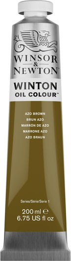 Winsor & Newton Winton Oil Color, 200ml Tube, Azo Brown - Image 12