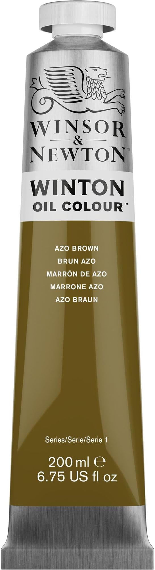 Winsor & Newton Winton Oil Color, 200ml Tube, Azo Brown - Image 12