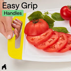 GORILLA GRIP BPA-Free Reversible Kitchen Cutting Board Set of 3, US Designed - Image 8