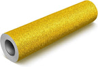 VViViD Glitter Gold DECO65 Permanent Adhesive Craft Vinyl Roll by VVIVIDVINYL