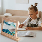 Bochino Moving Sand Art Picture Dynamic Sand Picture 3D Sand Art Frame - Image 5