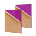 2 Pack 8'' x 12'' Translucent Purple Acrylic Sheet, 3mm Thick Acrylic by Unknown
