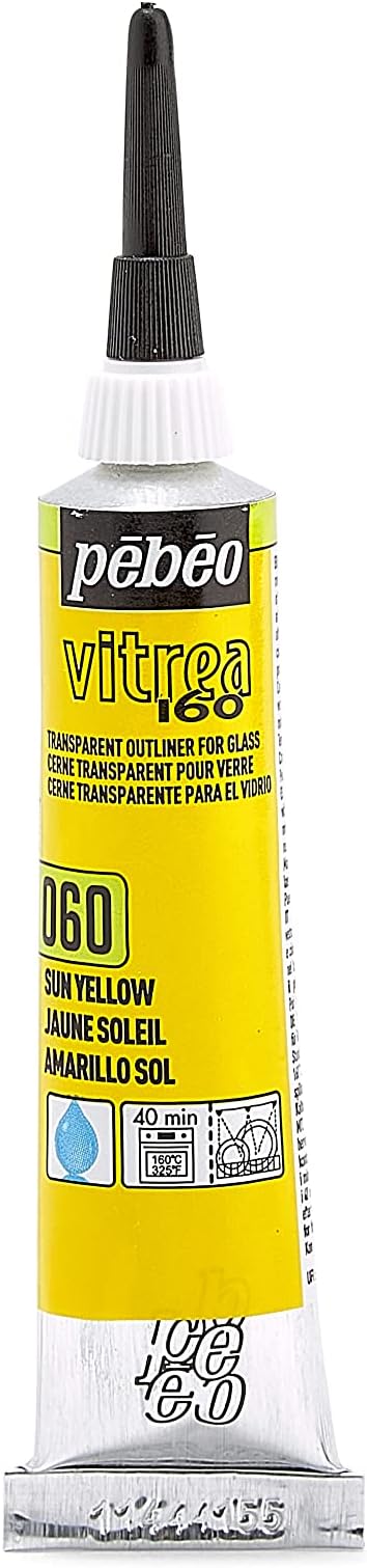 Pebeo Vitrea 160, Glass Paint Outliner, 20 ml Tube by Unknown