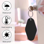 LOTMER 20/30/40/80 PCS Hotel Keychain Blank - Image 5