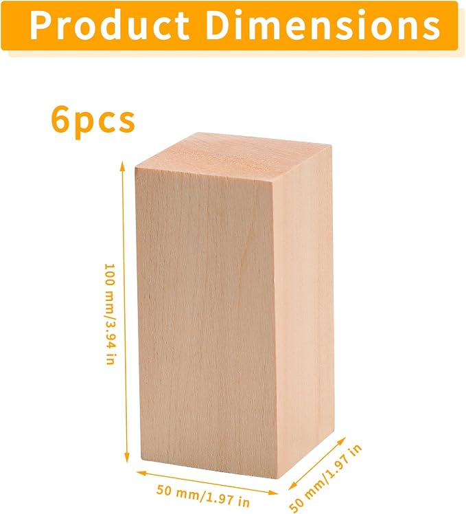 Basswood Carving Blocks, Basswood - Image 2