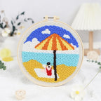 Ease Time Seaside Punch Needle Kit - Image 2