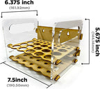 LITKO Mobile Paint Caddy | 15 Bottles + 18 Brushes | 26mm Vallejo Dropper | - Image 3