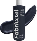 Fabricoat Dark Blue Fabric Upholstery Paint & Dye | 500ml / 17 fl oz | Restore by Fabricoat
