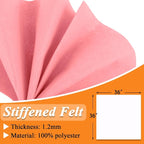 IONTACH 36" X 36" Stiff Felt Fabric 1.2mm Thick | Felt Sheet - Image 3