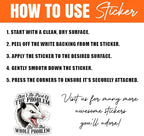 MAIANEY Funny Possum Sticker Pack – 10pcs Hilarious Trash Animal Meme Vinyl - Image 5