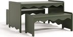 Storkcraft Casablanca Montessori Indoor Kids Table & Bench Set – Premium Kids by Storkcraft
