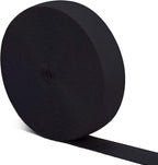 Black Elastic Bands for Wigs, 1 Inch 12 Yard High Elasticity Knit Spool Sewing by Airisoer