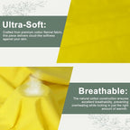 59”W Cotton Flannel Fabric, Super Soft 150GSM, Medium Weight Solid Arts & - Image 3