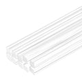 MECCANIXITY 10pcs Acrylic Square Rods 3/20" x 10" Clear Acrylic Dowel Rods by MECCANIXITY