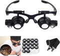 Magnifying Glasses with LED Light, LXIANGN Jeweler Loupe Watch Repair Magnifier by LXIANGN
