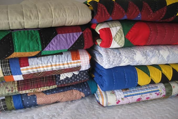 Vuwuma Quilt Batting King Size 122" x 124" Medium Weight Batting Roll ，Natural - Image 3