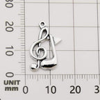 Youdiyla 70pcs Musical Symbol Charms Collection, BULK Music Notes Elements - Image 4