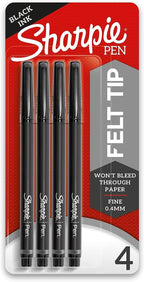 SHARPIE Felt Tip Pens, Fine Point Felt Tip Markers, Journaling Pens, Art Markers by Unknown