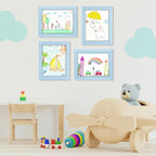 Kids Art Frames, 8.5x11 Front Opening Kids Artwork Frames Changeable, Light - Image 5