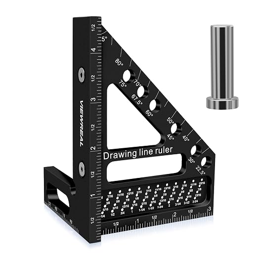Precision Multi-Angle Carpenter's Square by ViewReal