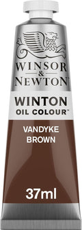 Winsor & Newton Winton Oil Color, 37ml Tube, Vandyke Brown by WinsorNewton