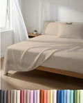 Lightweight 4 Piece Bed Sheet Set Full Size by CGKUnlimited