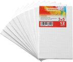 Transon 12 Pack 3x5 Inch Acrylic Painting Canvas, - Image 6