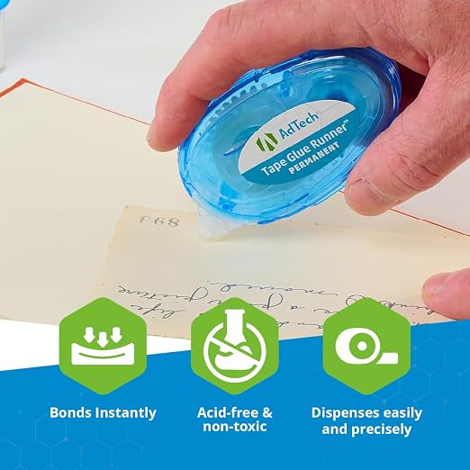 AdTech Permanent Glue Runner, 35 Yards | Strong, Double-Sided Adhesive - Image 10
