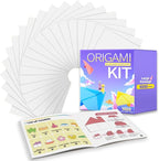 Praisebank White Origami Paper, Double Sided Color, Origami Kit by Praisebank