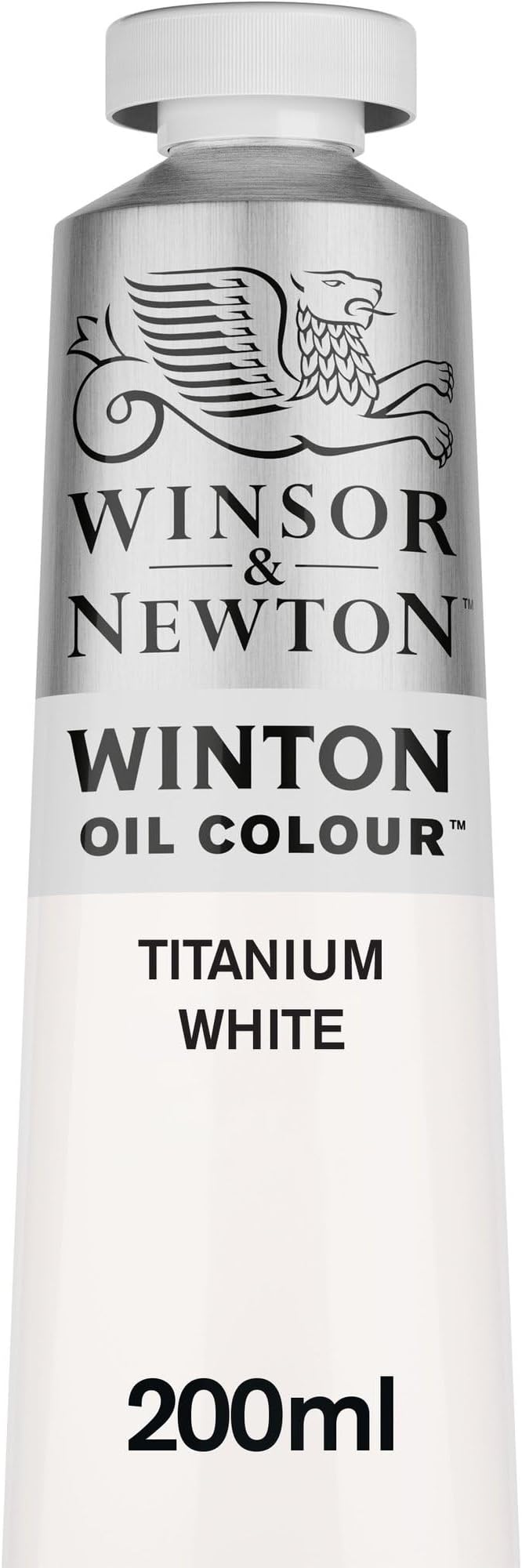 Winsor & Newton Winton Oil Color, 200ml Tube, Titanium White by WinsorNewton