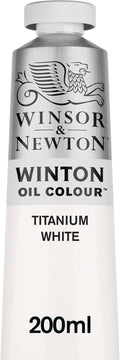 Winsor & Newton Winton Oil Color, 200ml Tube, Titanium White by WinsorNewton