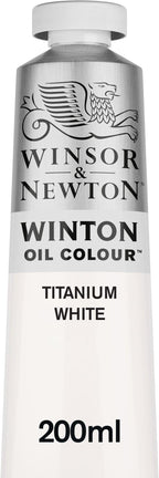 Winsor & Newton Winton Oil Color, 200ml Tube, Titanium White by WinsorNewton