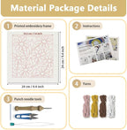 Doodlream Daisy Flowers DIY Punch Needle Embroidery Kit - Image 2