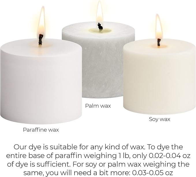 White Candle Dye 2oz for Soy Candle Making – Highly Concentrated Candle Wax - Image 5