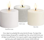 White Candle Dye 2oz for Soy Candle Making – Highly Concentrated Candle Wax - Image 5