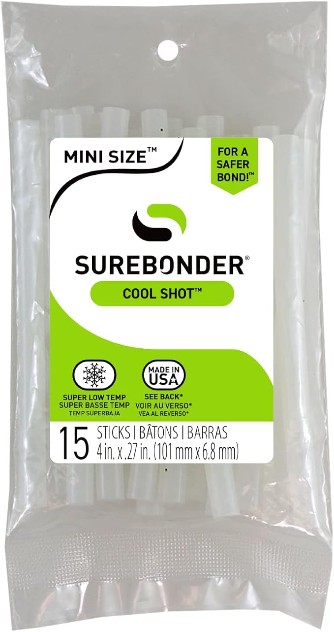 Surebonder LT-160 Mini Glue Gun and CS15 CoolShot Glue Sticks Bundle - Image 5