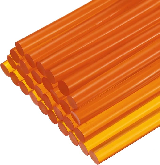 uxcell 30pcs 7mm x 100mm Mini Hot Glue Sticks by uxcell