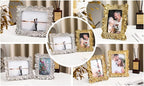 4x6 Picture Frames Gold Vintage Photo Frame - Image 9