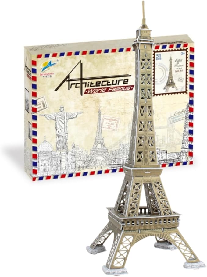 Architecture World Famous of 3D Puzzle.Build Your Own Collection of 17 Global by Unknown